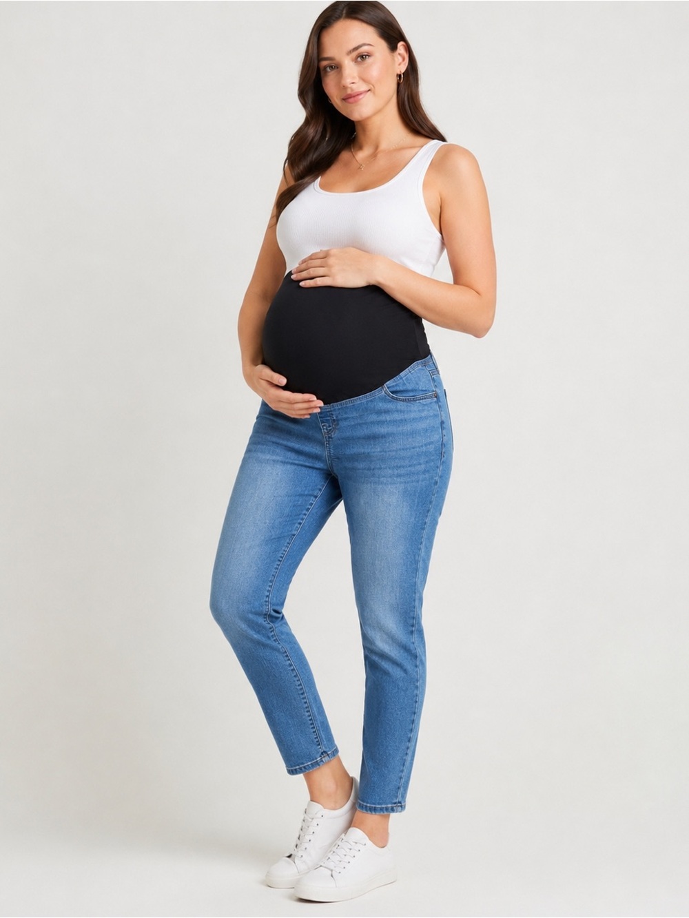 Isabel Maternity by Ingrid & Isabel Women’s Jeggings Size 12/31 R Full Panel
